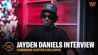 Exclusive Interview with Jayden Daniels | Command Center | Washington Commanders