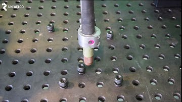 Welding robot with hardfacing capabilities demo | Uniwelco x SBI Hardfacing