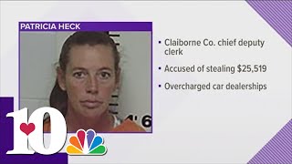 Former Claiborne Co. clerk accused of stealing more than $25,000
