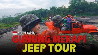 Jeep Tour gunung Merapi bersama subscriber yang baru ketemu