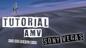 Tutorial【AMV】use plugin BCC Radial blur / Sony Vegas