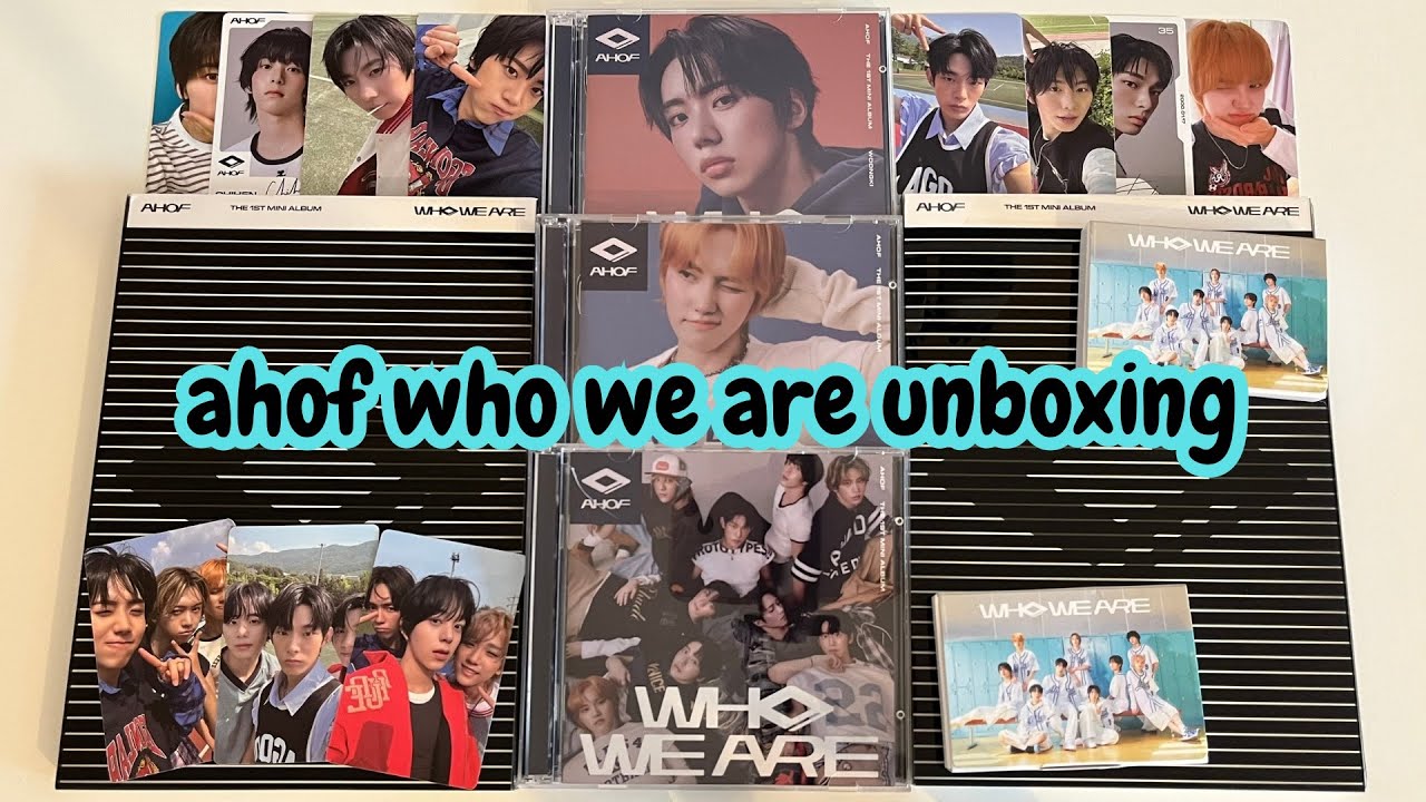 ahof who we are unboxing