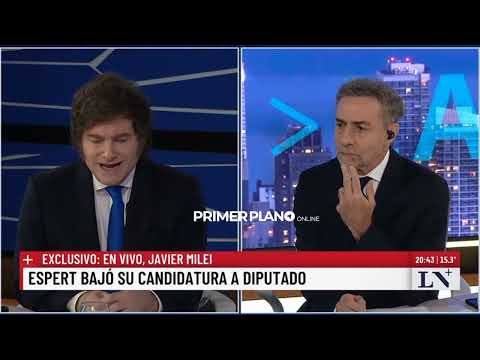 MILEI HABLÓ DE LA RENUNCIA DE JOSÉ LUIS ESPERT A SU CANDIDATURA