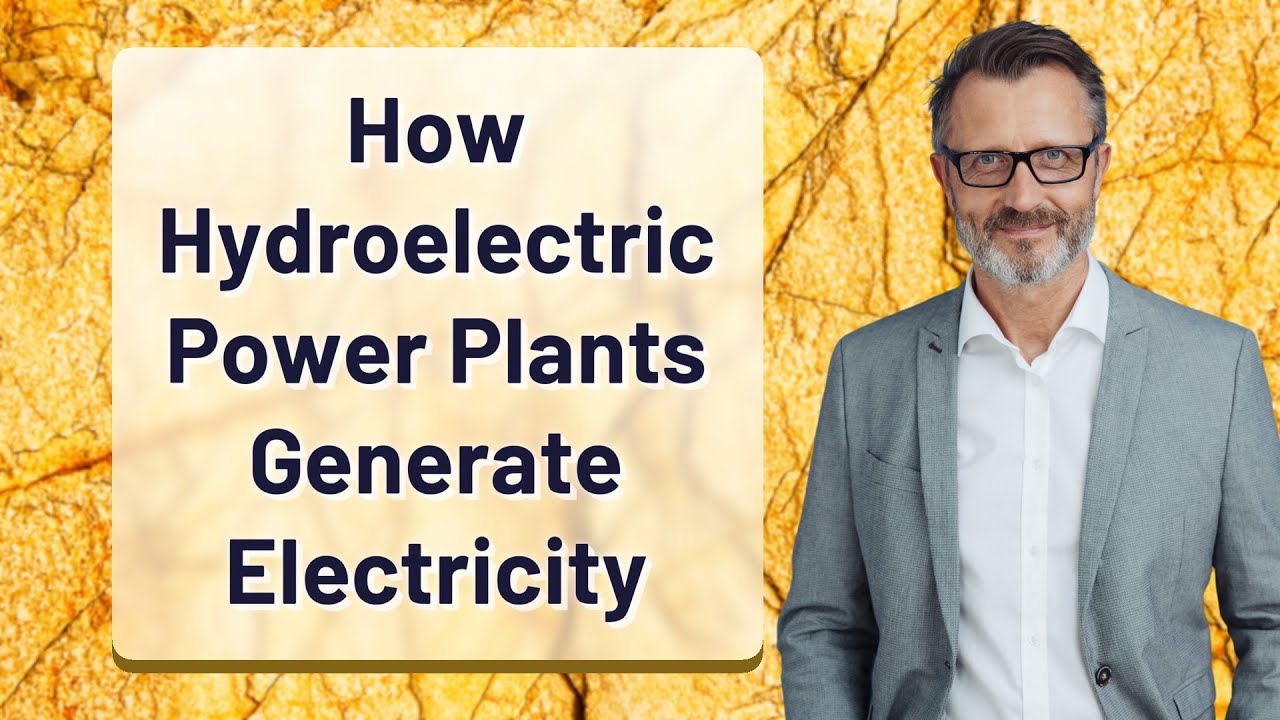 How Hydroelectric Power Plants Generate Electricity - YouTube