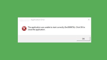Windows 11 The Application Was Unable to Start Correctly 0xc00007b 0xc00005 [SOLUTION]