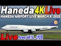 🔵 Live 羽田空港ライブ Haneda Airport Live March 9, 2025 生中継 2025年3月9日 羽田空港ライブカメラ