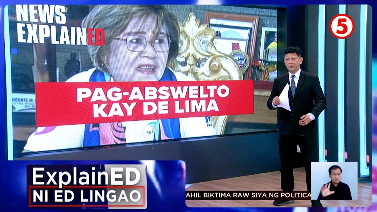 News ExplainED: Desisyon ng Court of Appeals sa kaso ni Leila De Lima | Frontline Tonight