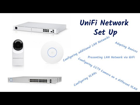 UniFi Network Set up and Configuration || How to configure WiFi, LAN, VLAN, Port profiles and more