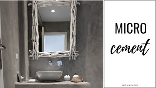 ... // all you need to know about microcement as a material that can
upgrade/update an interior when laid over any surface i.e. floors,
countertops,