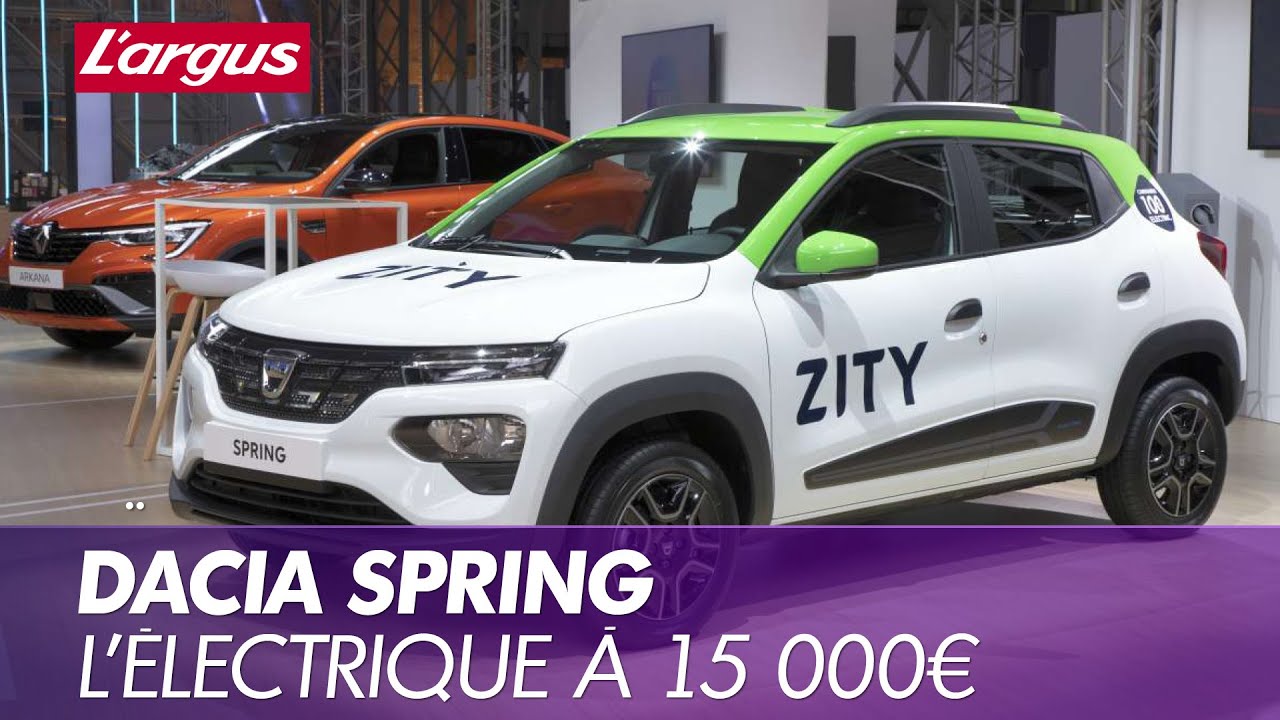 Dacia Spring (2021). Prix, gamme, équipements, configurateur et essai