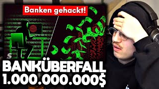 Papaplatte reagiert auf den größten BANKÜBERFALL! 🏧💰