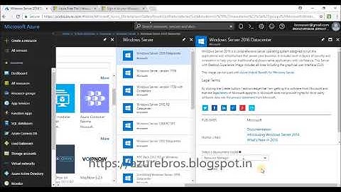 How to create Virtual Machine in Microsoft Azure ARM Tutorial - 2018
