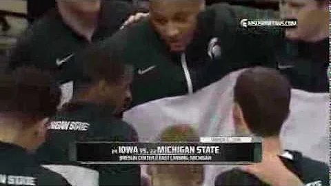 Michigan State Basketball vs. Iowa Highlights 3/6/...