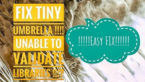 Fix TinyUmbrella not work on Windows!!! How Must See!!!!2017 How ??Mist See . Simple