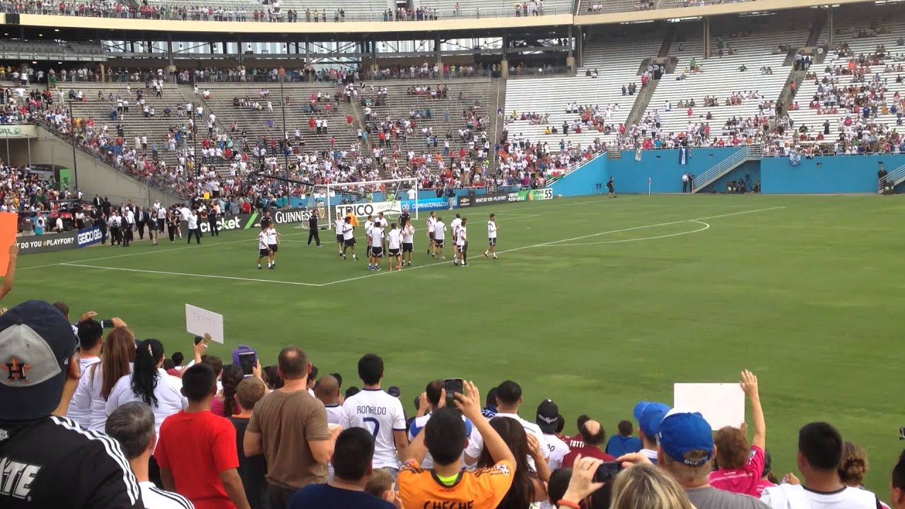 Real Madrid vs AS Roma dallas,tx cotton bowl stadium 2014 YouTube