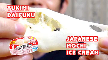 Yukimi Daifuku  - Japanese Mochi Ice Cream