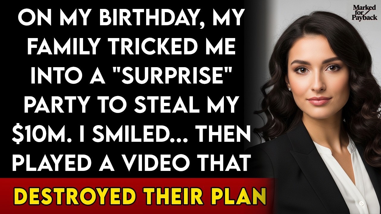 My Family Threw Me a Birthday Party to Steal My $10M—But I Made Them Regret It Instantly