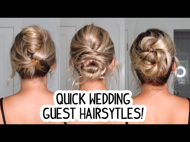 princess polly baby blue dress Easy Prom Updo Tutorial ❤️ Hairstyle for Medium main image 1