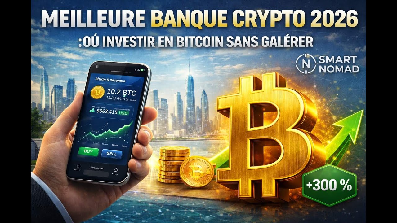 Meilleure banque crypto 2026 : où investir en Bitcoin sans galérer - YouTube