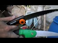 пила fiskars sw73 против пилы за  4 euro