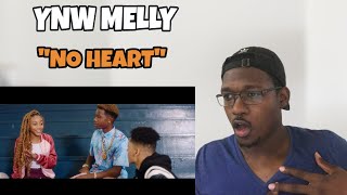 YNW Melly - No Heart (Official Video) | REACTION