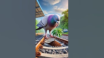 The Pigeon Kept Crying... When His Mango Tree Was Broken | #ai #pigeonstory #mangotree #aistory #ai