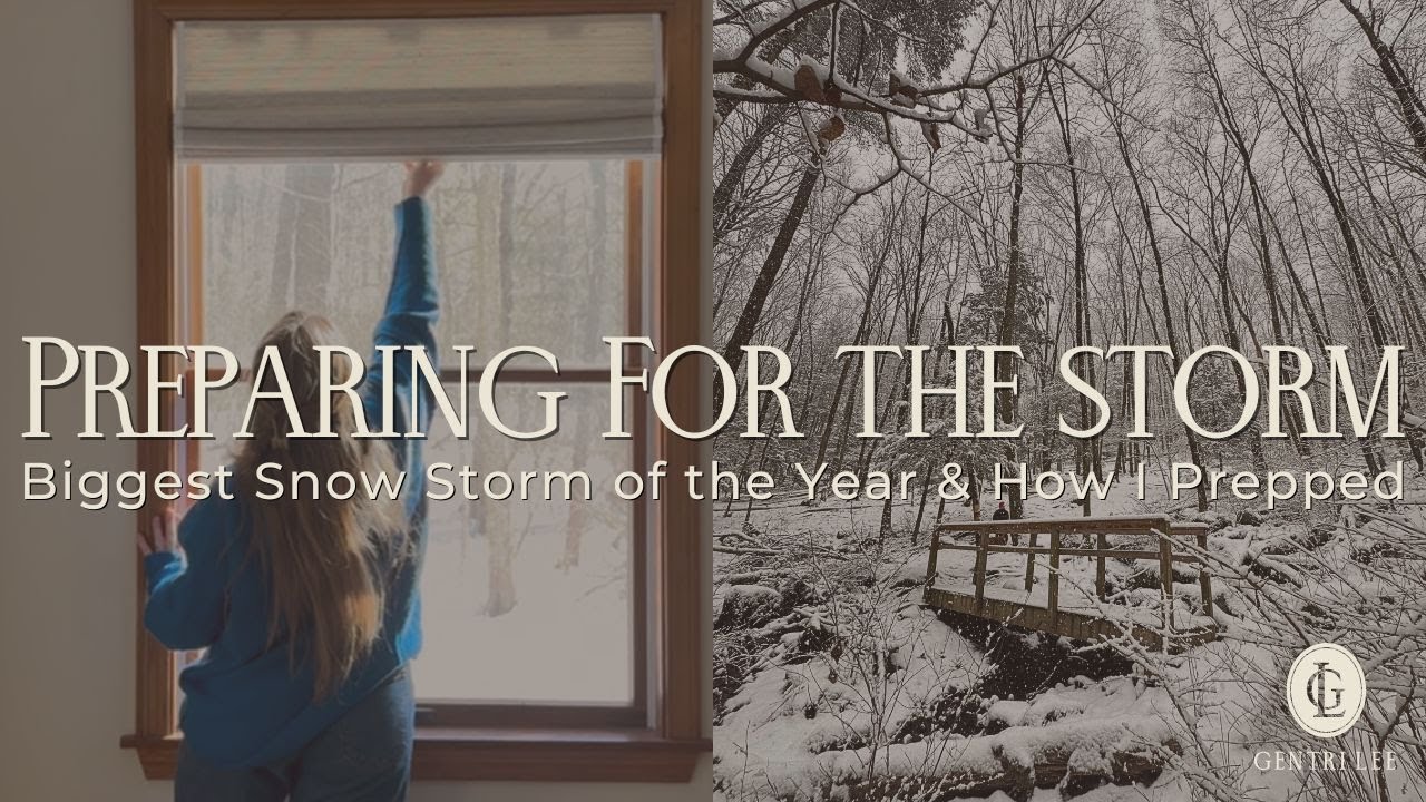 Prepping Our Home for This Weekend’s Big Winter Storm ️ Cozy Winter ...