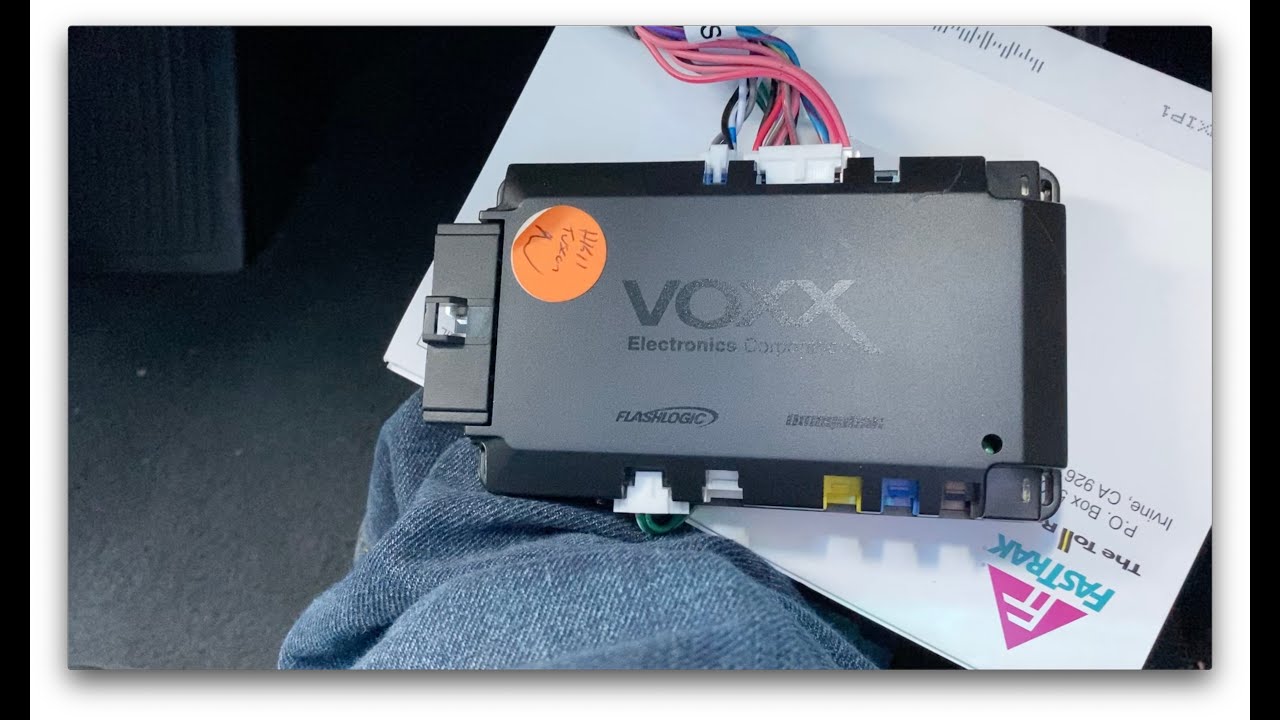 how to install voxx remote start module on Hyundai Tucson and Hyundai