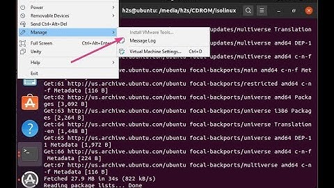 How to install VMware Tools on Ubuntu 20.04 LTS or 18 04/19.04/16.04 using command line