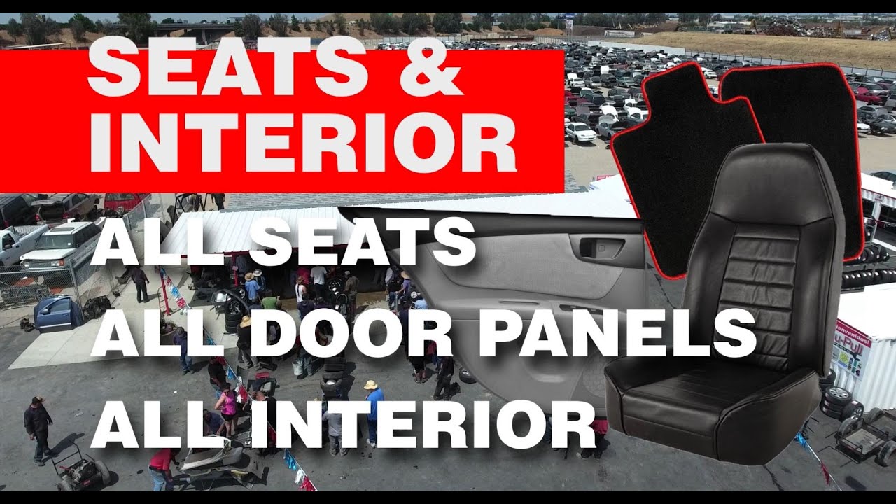 All Seats Interior On Sale At Ipull Upull Auto Parts