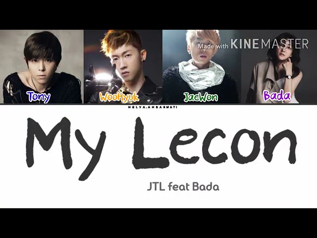 JTL (Feat Bada) - My Lecon (Color Coded Lyric HanRomEngIndo) class=