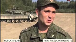 В день танкиста российские военные показали всю мощь современной техники