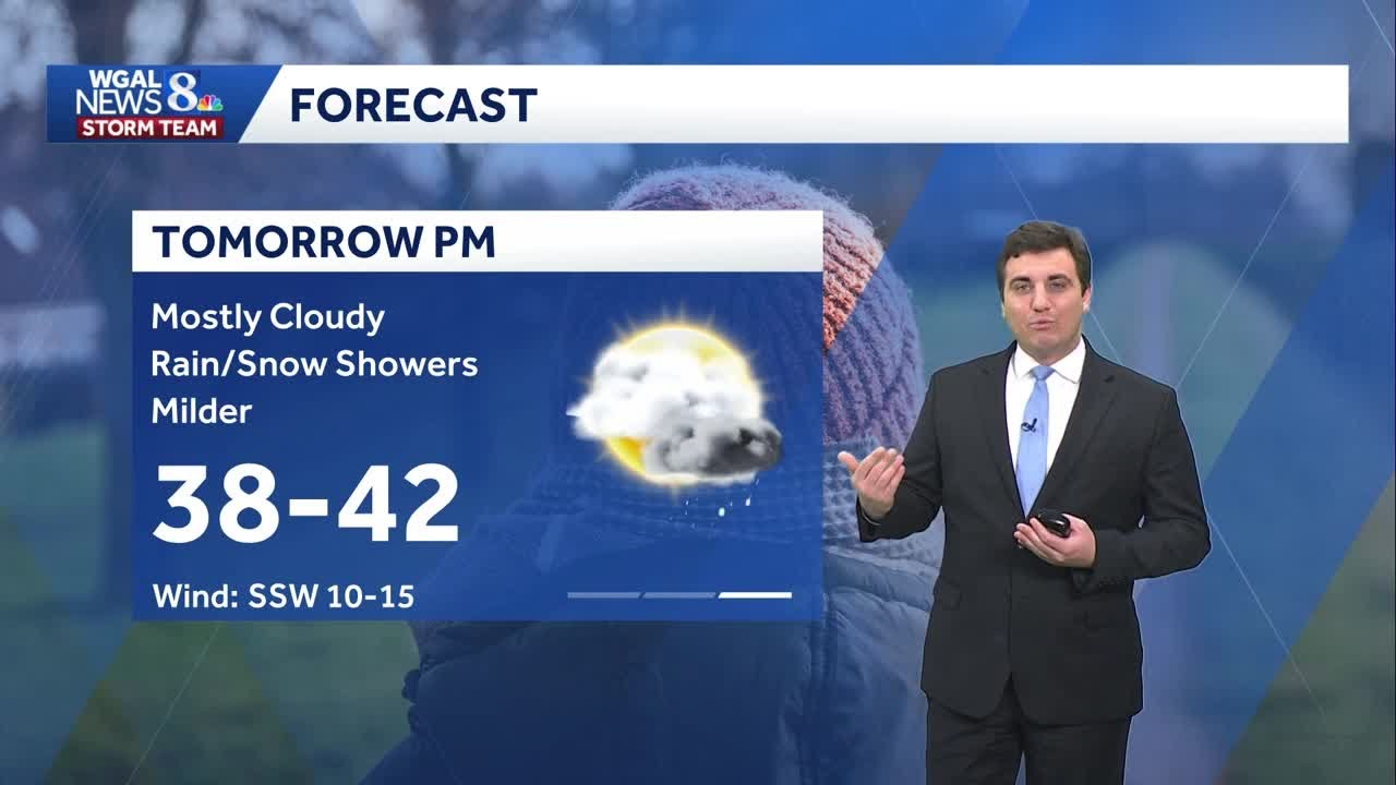 Light Rain & Snow Showers For Wednesday In South Central Pennsylvania ...
