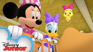 Don't Wake the Baby! 🍼 | Mickey Mouse Mixed-Up Adventures | Disney Junior