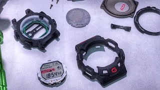 Whats inside a G-9100 series Gulfman G-Shock watch