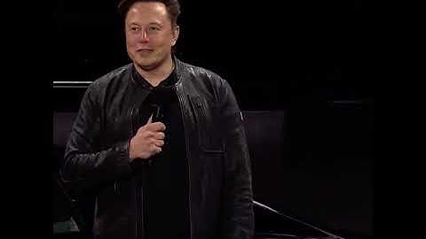 Tesla Model S Plaid Delivery Event. Elon Musk