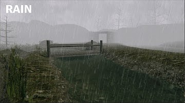 Blender Game Engine | Rain