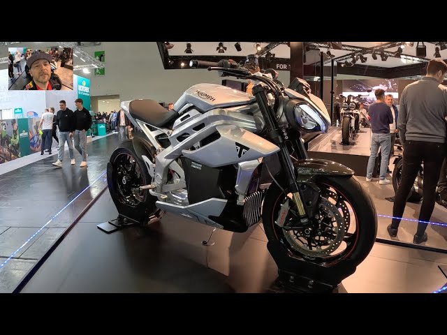 Triumph TE-1 Electric Motorcycle Prototype Unveiled