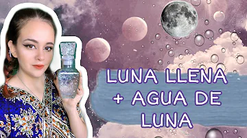 ¿Se puede poner cualquier cosa en el agua de la luna?