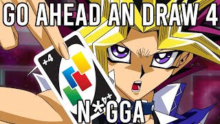 Yugi Mutou is a MASTER Cheater at DUEL MONSTERS..