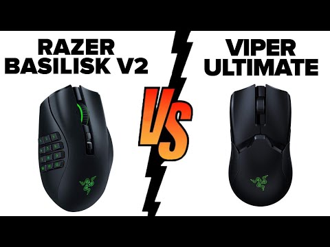Razer Basilisk V2 vs Razer Viper Ultimate - Which Mouse is Better ?