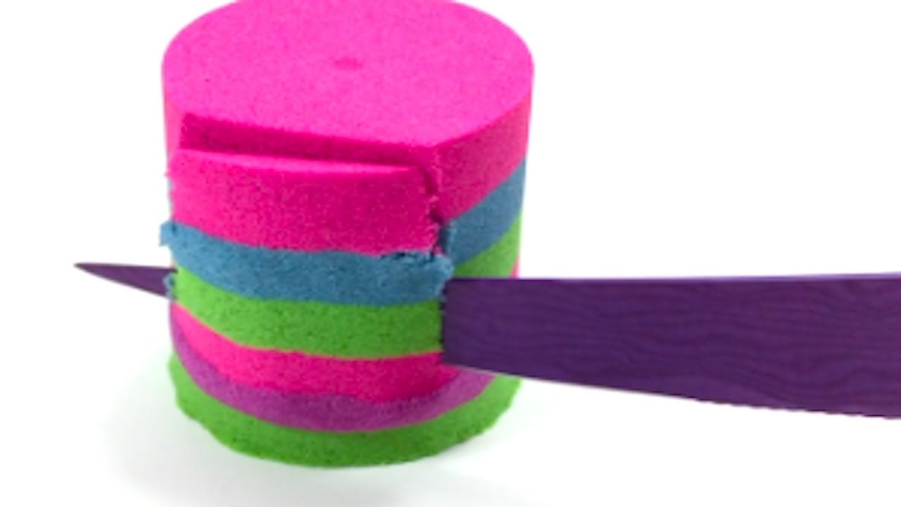 coloured kinetic sand