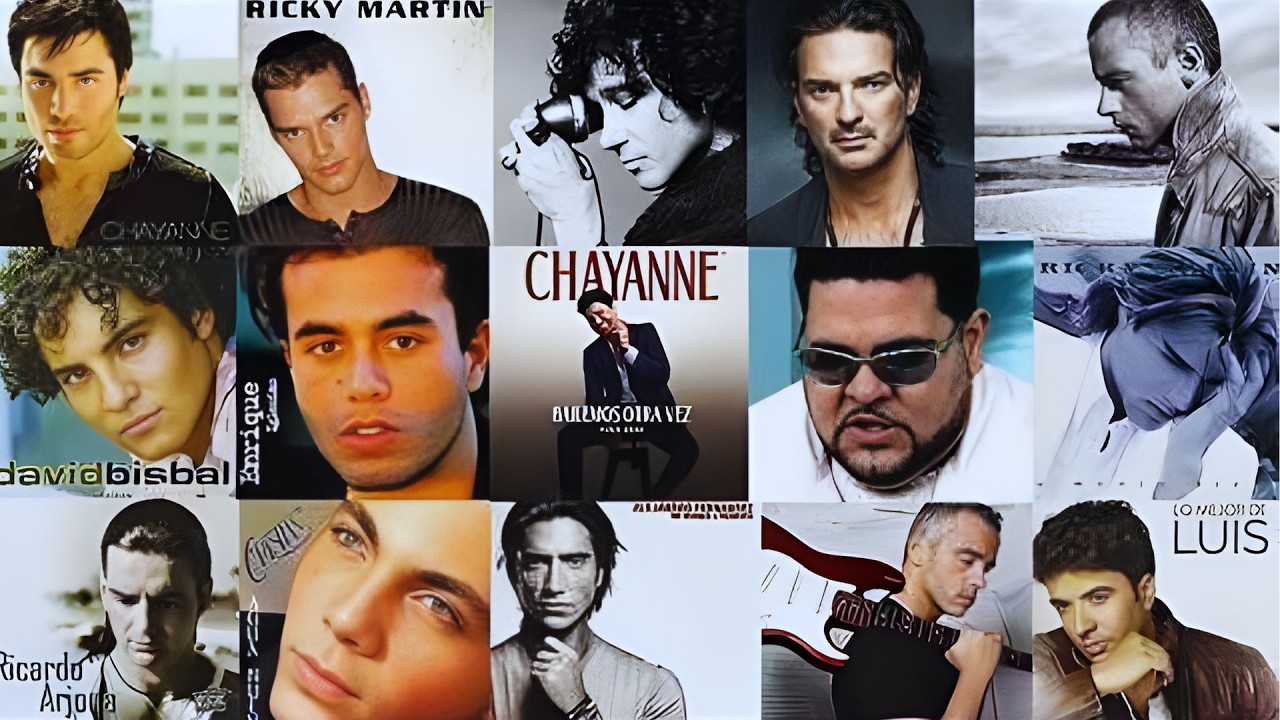 Eros Ramazzotti Ricardo Arjona Chayanne Ricardo Montaner Franco de Vita Baladas 80s y 90s▶