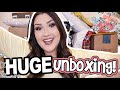 HUGE UNBOXING | PR Packages, New Clothes, Fun Makeup, Jewelry & MORE!