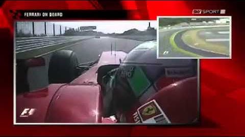 Giancarlo Fisichella onboard Suzuka 2009