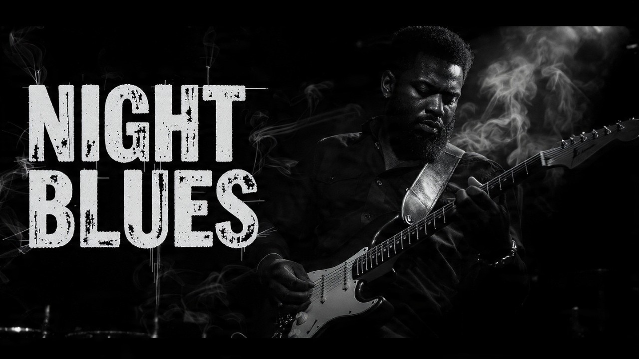 1 Hour Midnight Blues 🔥 Dark Electric Guitar That Hits Different | Slow Blues Instrumental