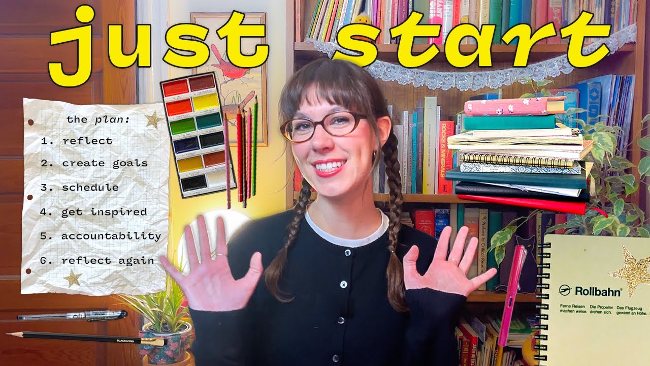 how to actually achieve your 2025 art goals - YouTube