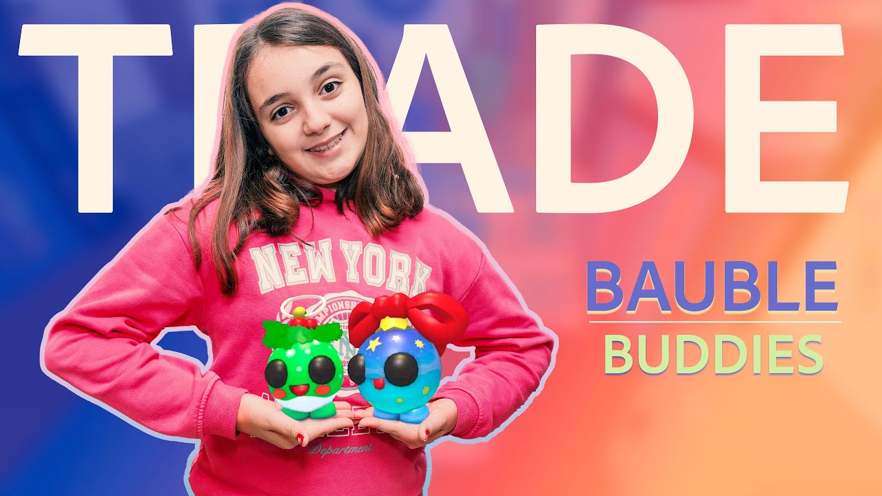 ¿Vale la pena? Tradeando para conseguir Bauble Buddies en Adopt Me 🎅 ...