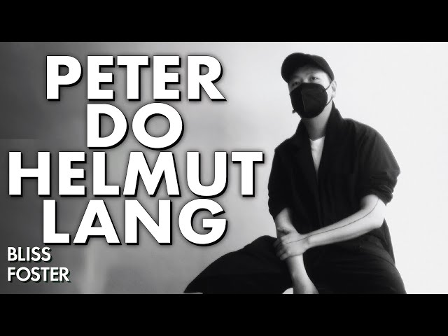 peter do helmut lang