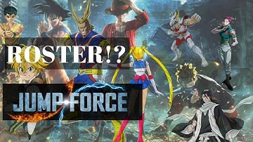 Jump Force | Potential Roster!